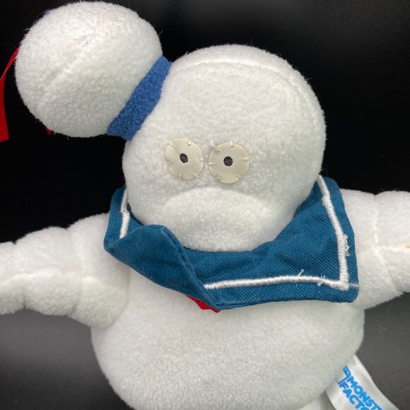 Ghostbusters Stay Puft 8” Marshmallow Man Stuffed Plushie Toy Monster Factory - Picture 3 of 8